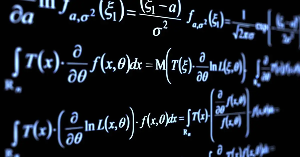 Mathematics equations.