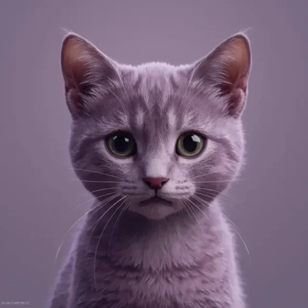 Purple cat. Is it evidence it is possible?